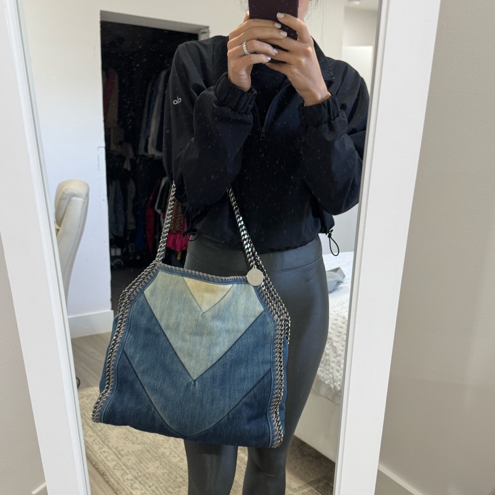 Stella McCartney Denim Falabella bag